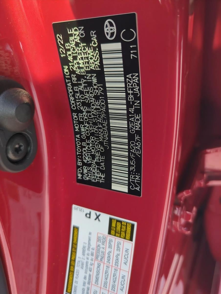 2023 Toyota GR Corolla Core Manual (Natl)