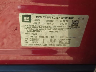 2019 Buick Encore Preferred FWD