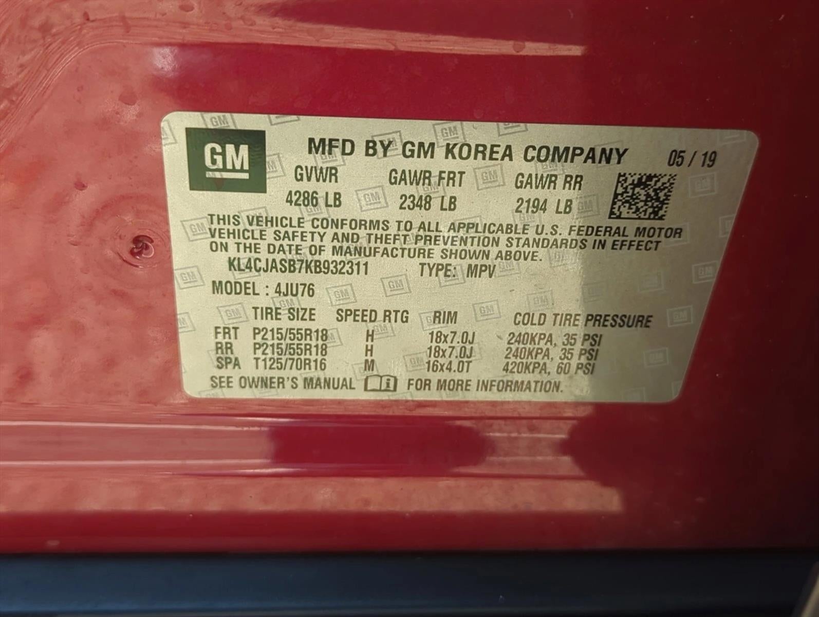 2019 Buick Encore Preferred FWD