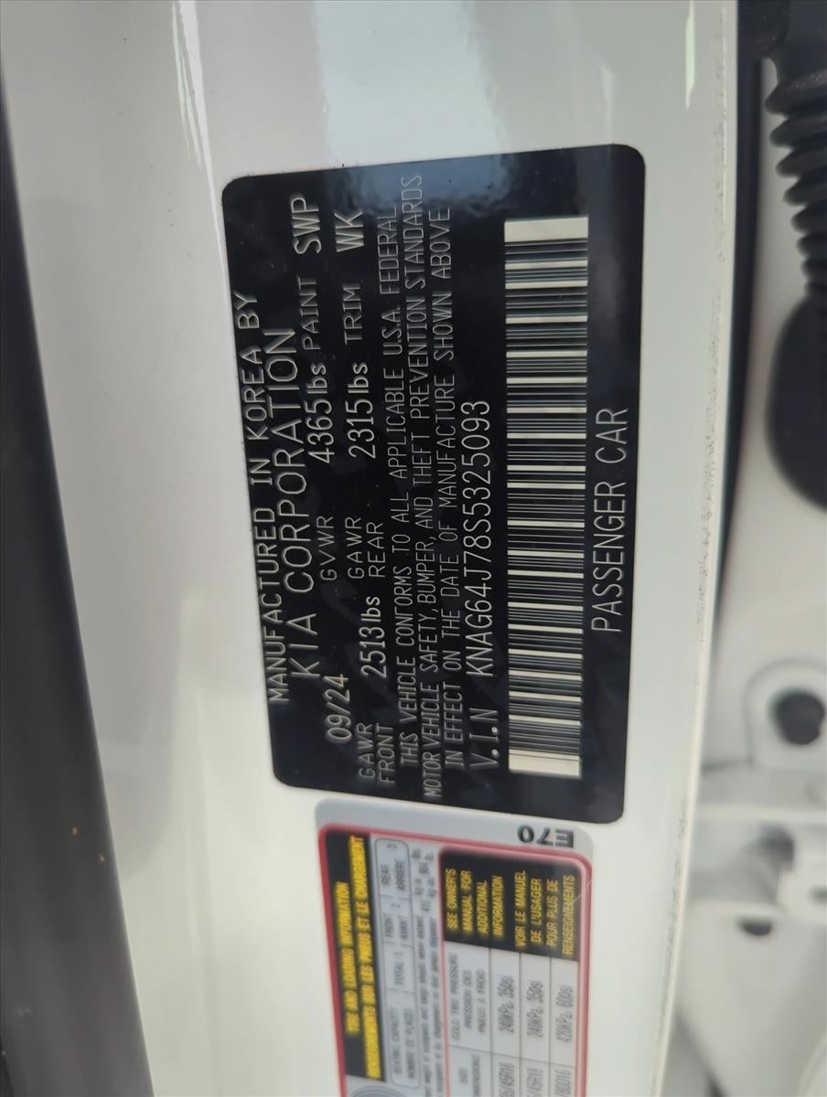 2025 Kia K5 GT-Line Auto FWD