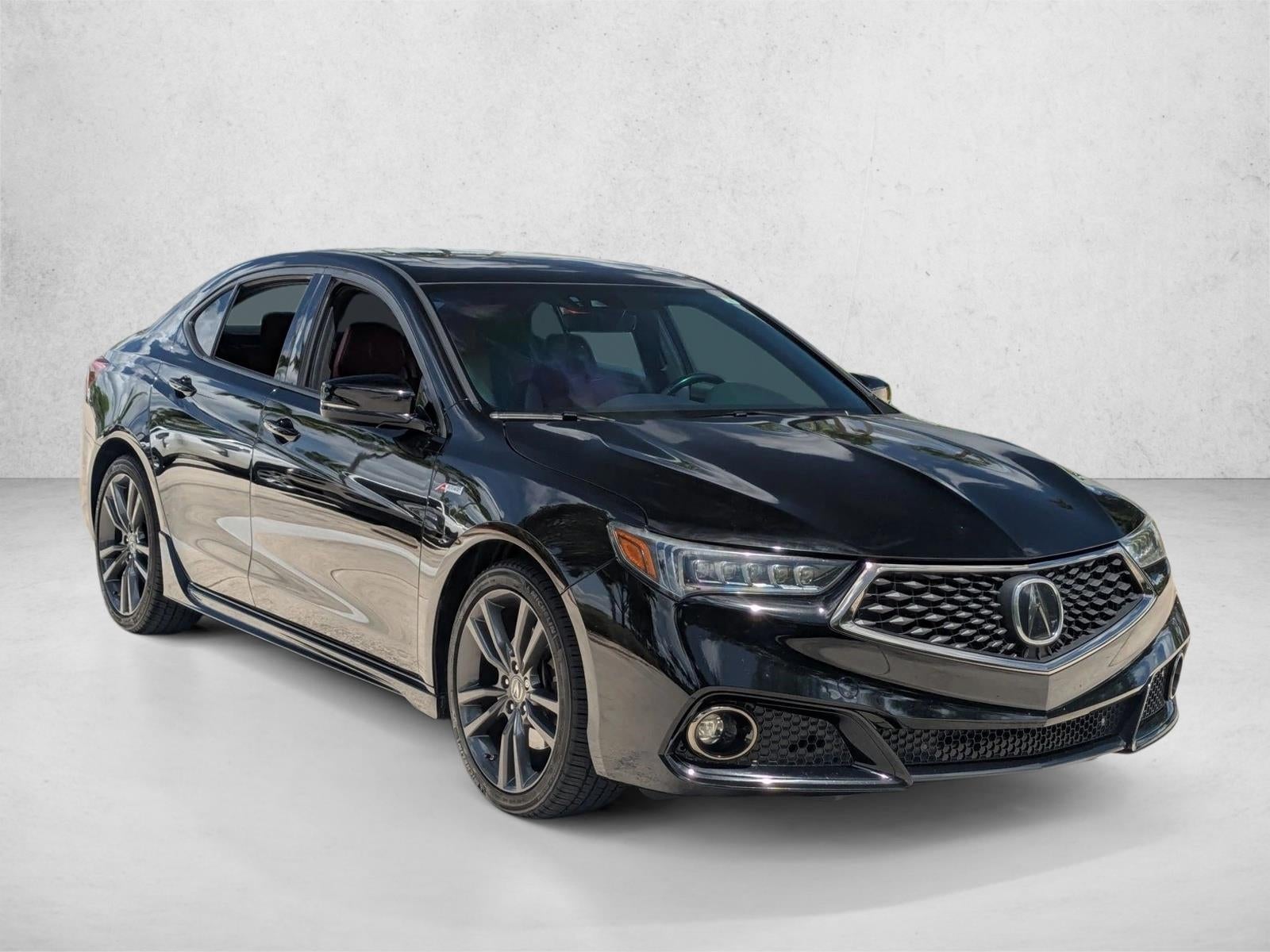 2019 Acura TLX 3.5L FWD w/A-Spec Pkg Red Leather