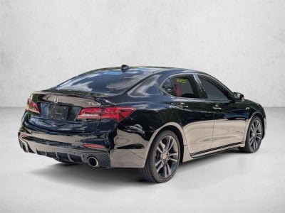 2019 Acura TLX 3.5L FWD w/A-Spec Pkg Red Leather