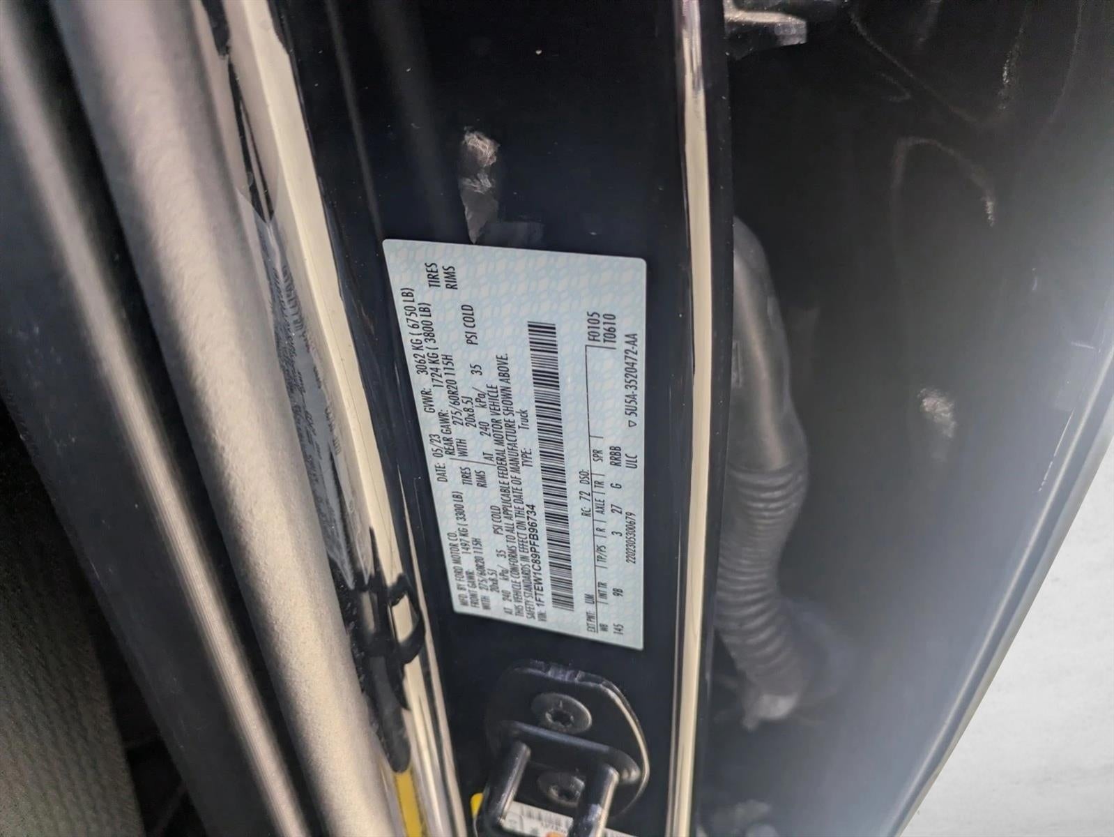 2023 Ford F-150 Platinum 2WD SuperCrew 5.5' Box