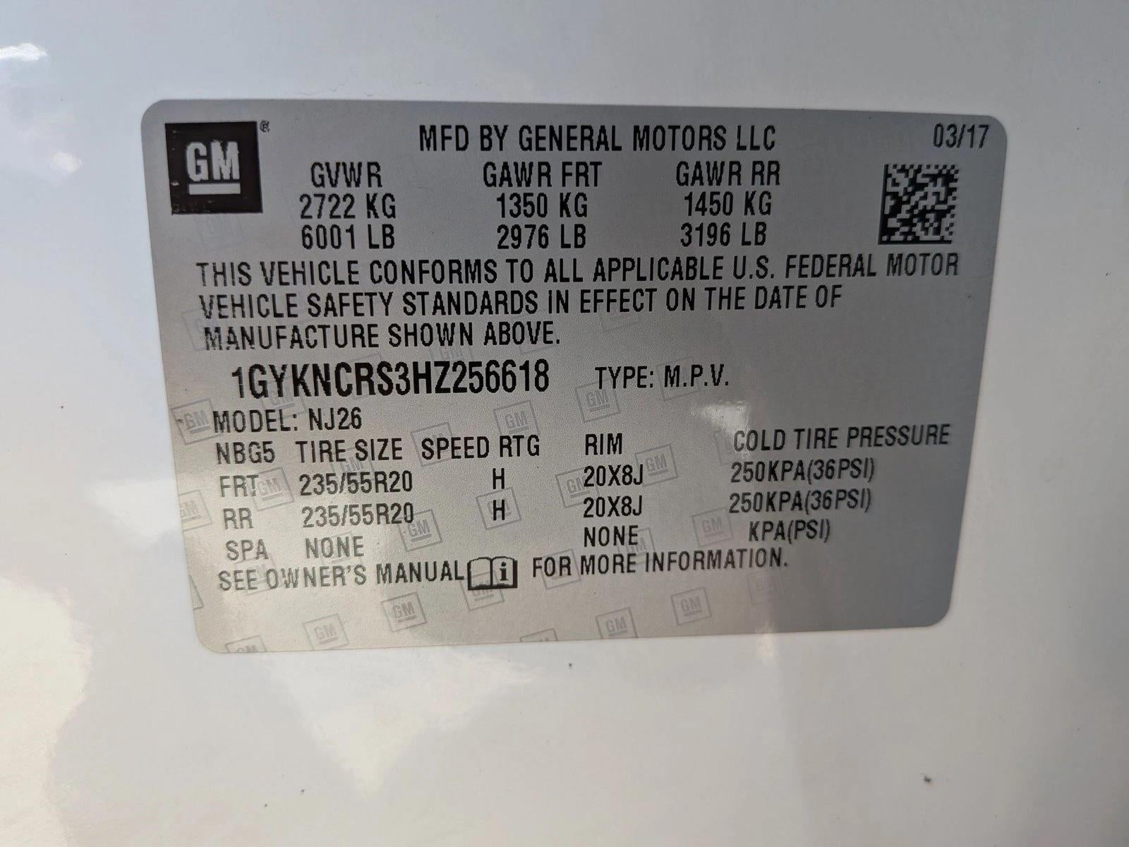 2017 Cadillac XT5 FWD 4dr Premium Luxury