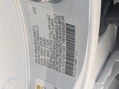 2022 Honda Accord Sedan Sport 1.5T CVT