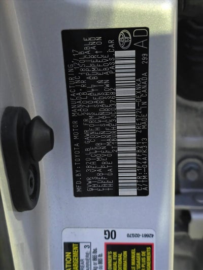 2018 Toyota Corolla LE CVT (Natl)