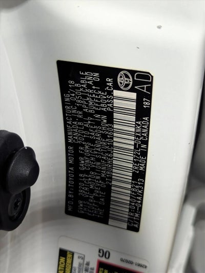 2018 Toyota Corolla LE CVT (Natl)