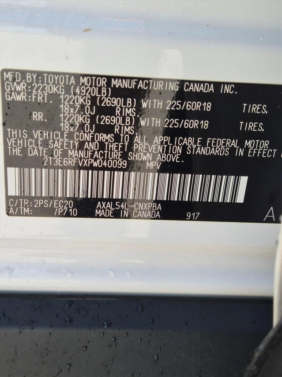 2023 Toyota RAV4 Hybrid XSE AWD (Natl)