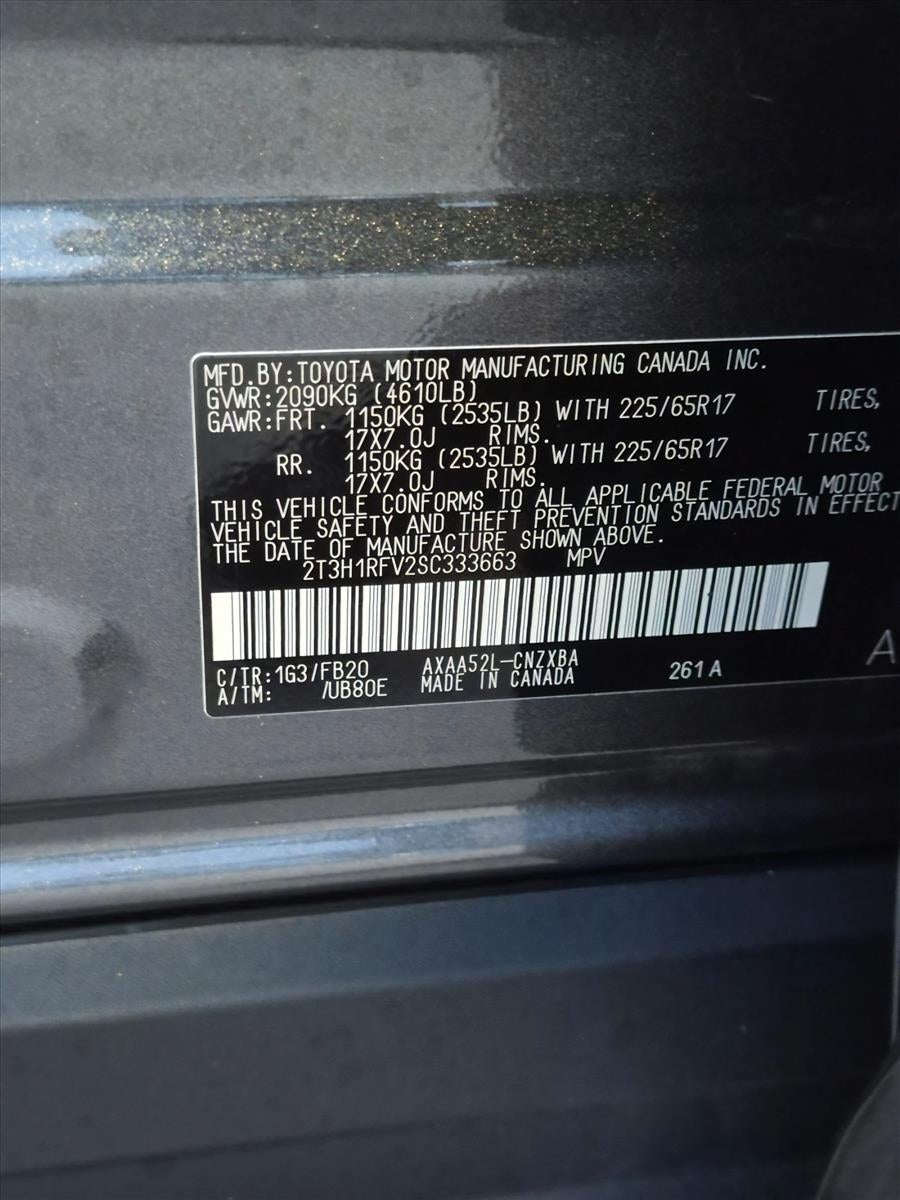 2025 Toyota RAV4 LE FWD (GS)