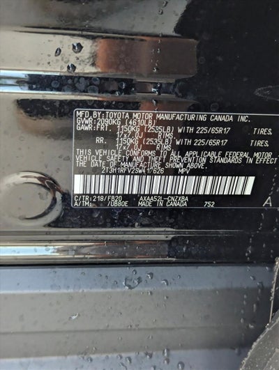 2025 Toyota RAV4 LE FWD (GS)