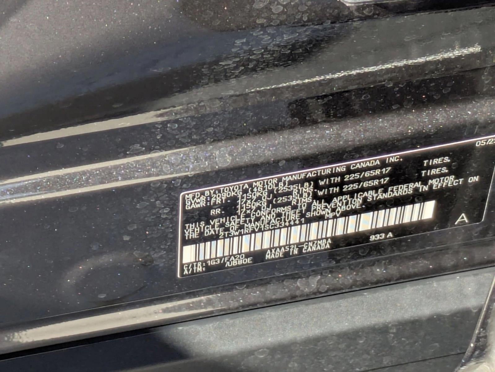 2025 Toyota RAV4 XLE FWD (GS)