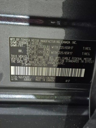 2024 Toyota RAV4 XLE FWD (Natl)