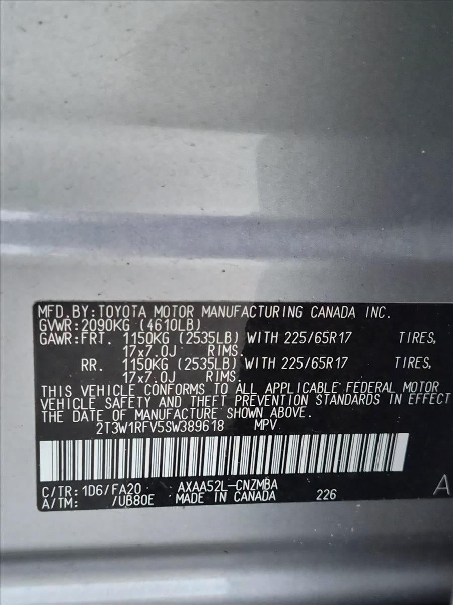 2025 Toyota RAV4 XLE FWD (GS)