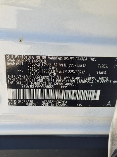 2023 Toyota RAV4 XLE FWD (GS)