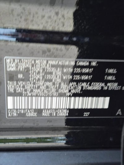 2025 Toyota RAV4 XLE FWD (Natl)