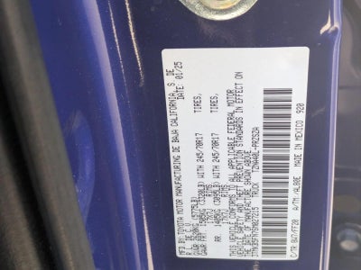 2025 Toyota Tacoma 2WD 2WD SR5 Double Cab 5' Bed AT (SE)