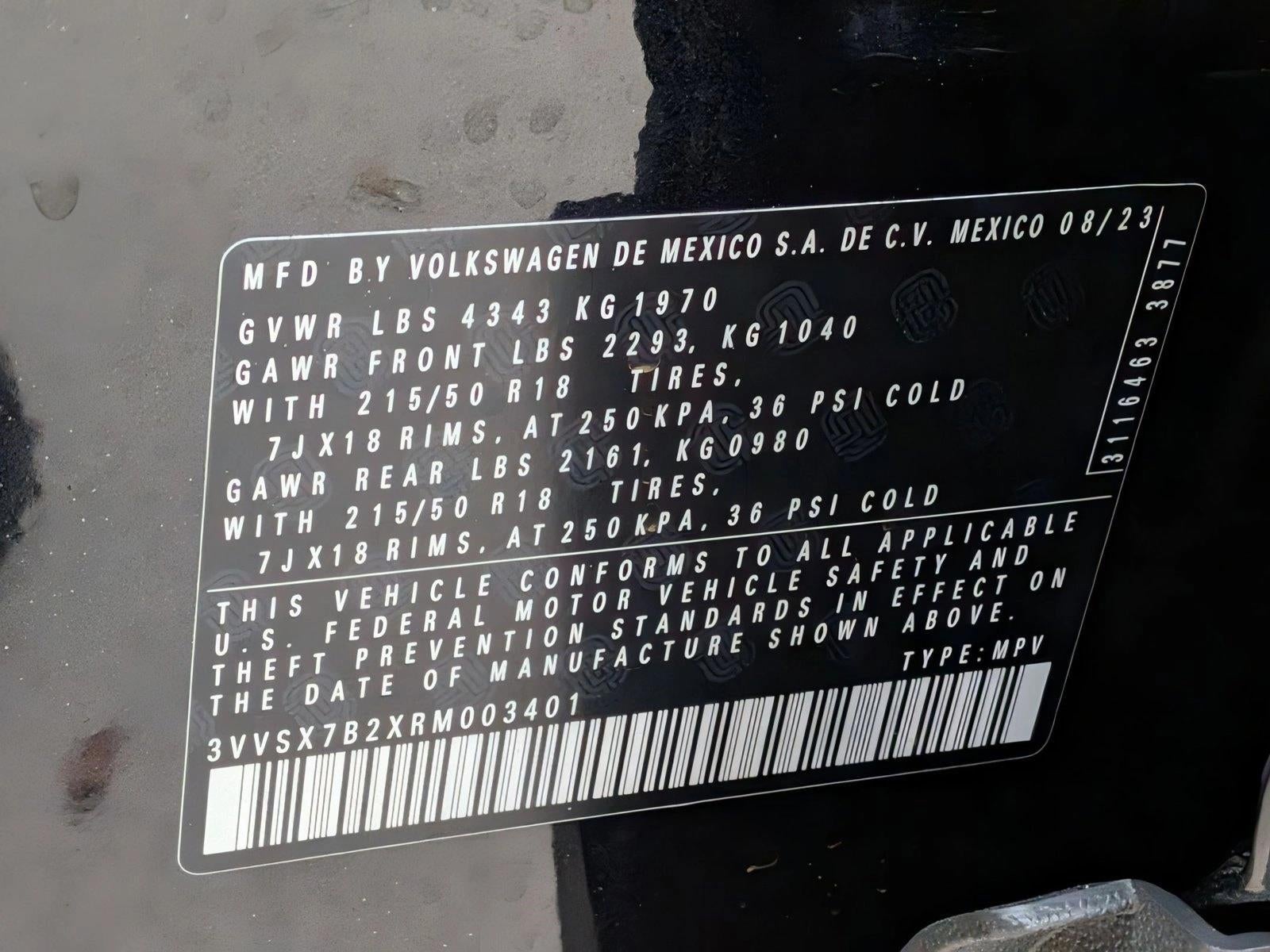 2024 Volkswagen Taos SE FWD