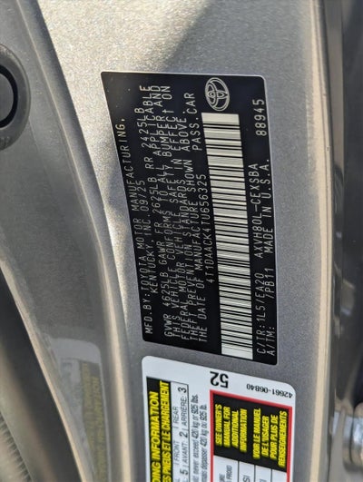 2026 Toyota Camry SE (SE)