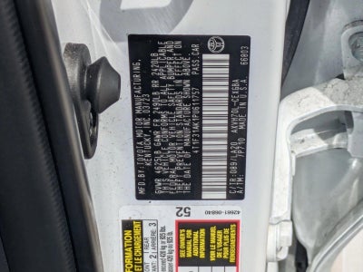 2023 Toyota Camry Hybrid XLE CVT (Natl)