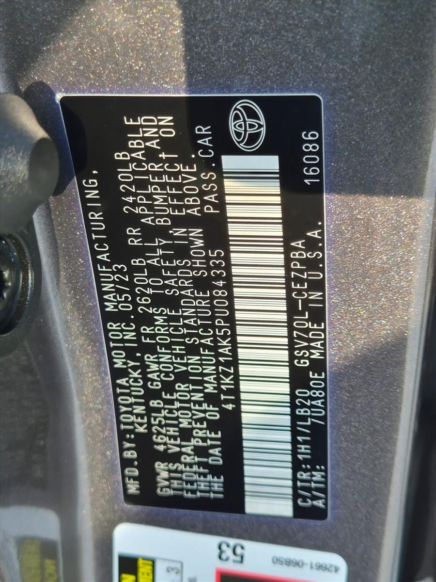 2023 Toyota Camry XSE V6 Auto (SE)