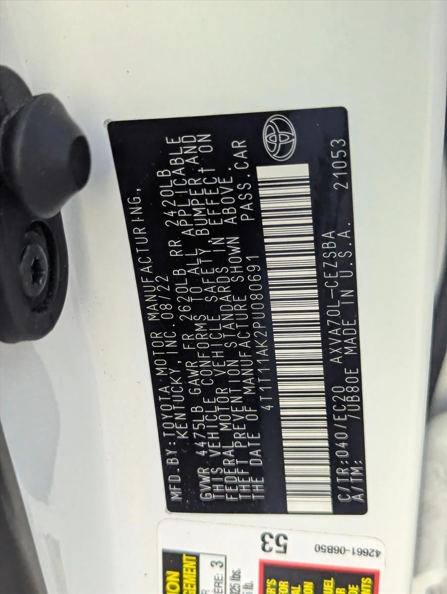 2023 Toyota Camry SE Nightshade Auto (Natl)
