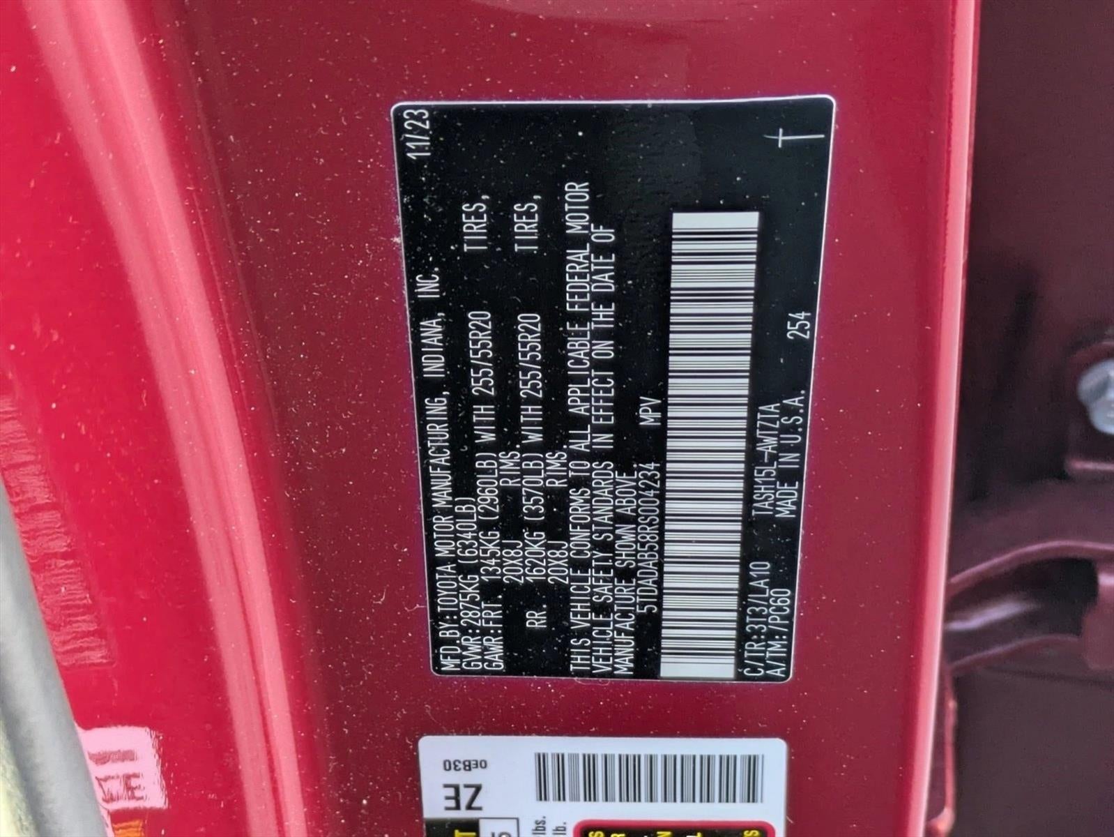 2024 Toyota Grand Highlander Hybrid MAX Platinum AWD (Natl)