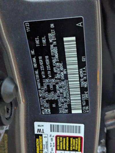 2024 Toyota Highlander XLE FWD (Natl)