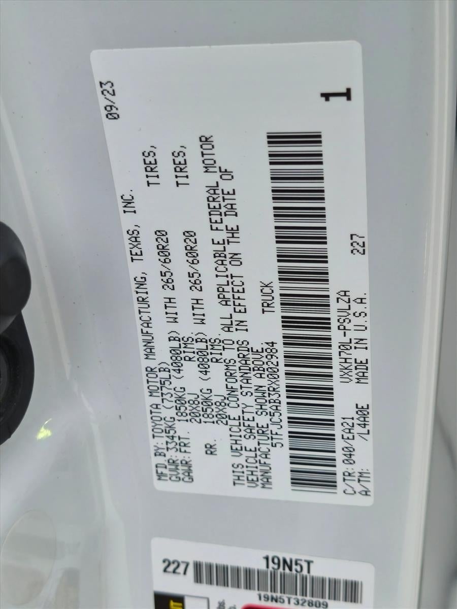 2024 Toyota Tundra 2WD 2WD Limited Hybrid CrewMax 5.5' Bed (Natl)