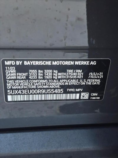 2024 BMW X5 xDrive50e Plug-In Hybrid