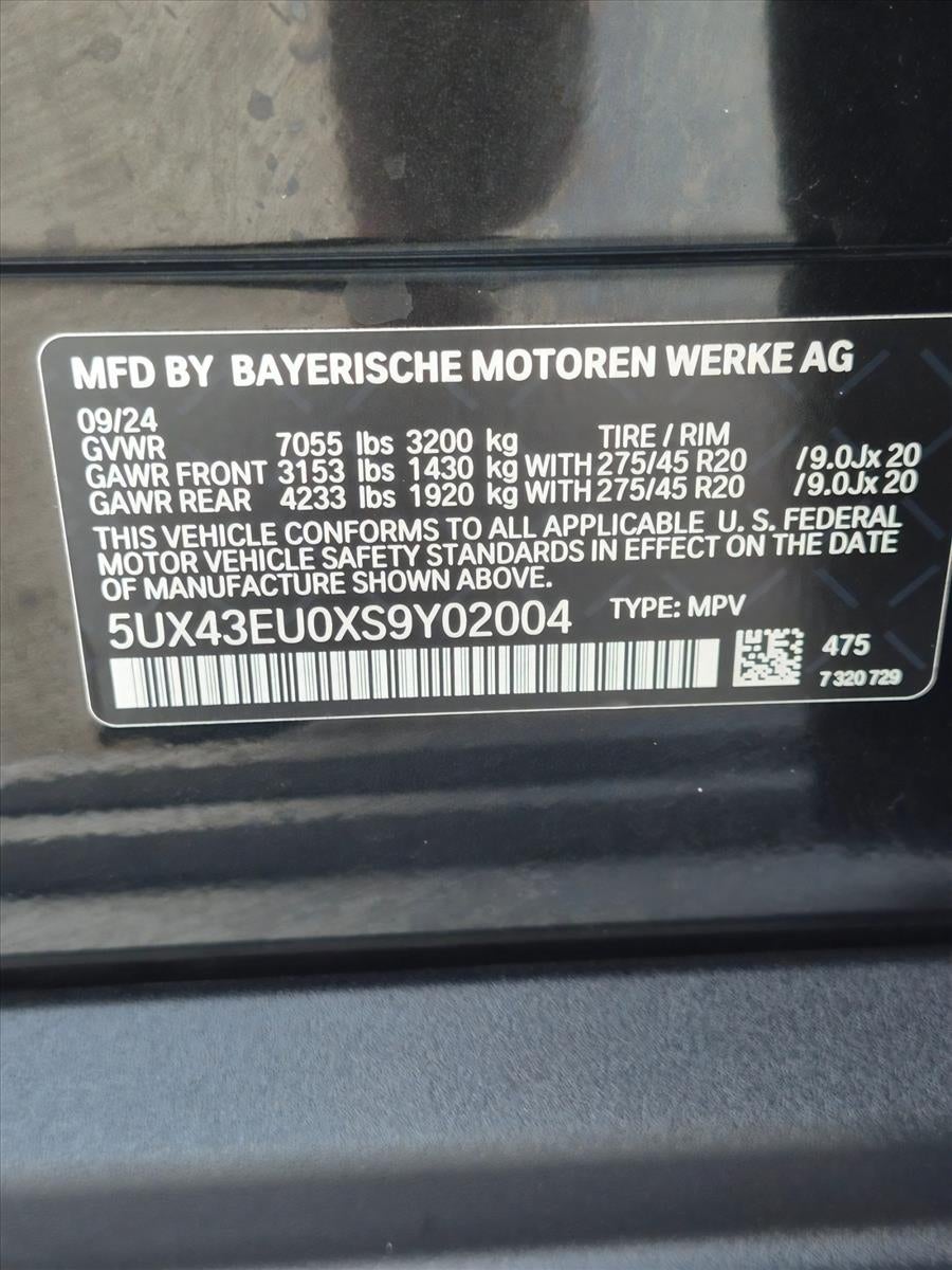 2025 BMW X5 xDrive50e Plug-In Hybrid