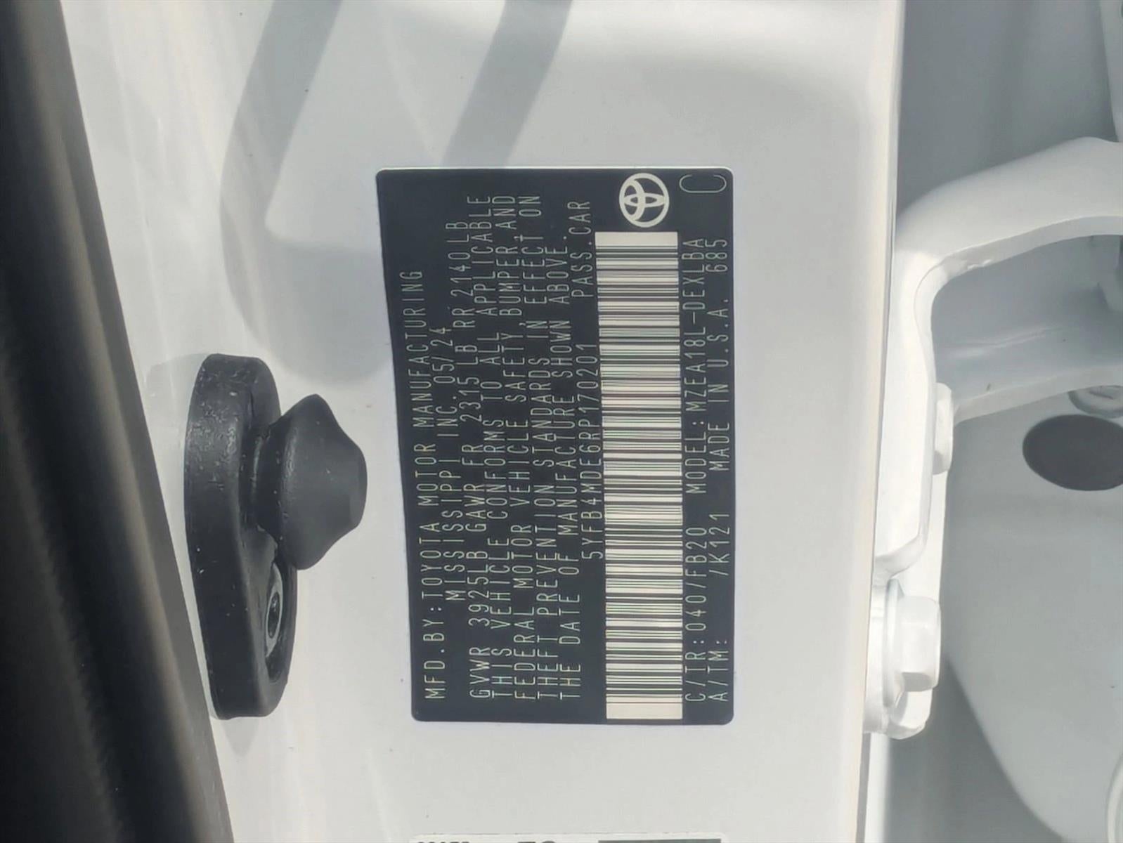 2024 Toyota Corolla LE CVT (Natl)