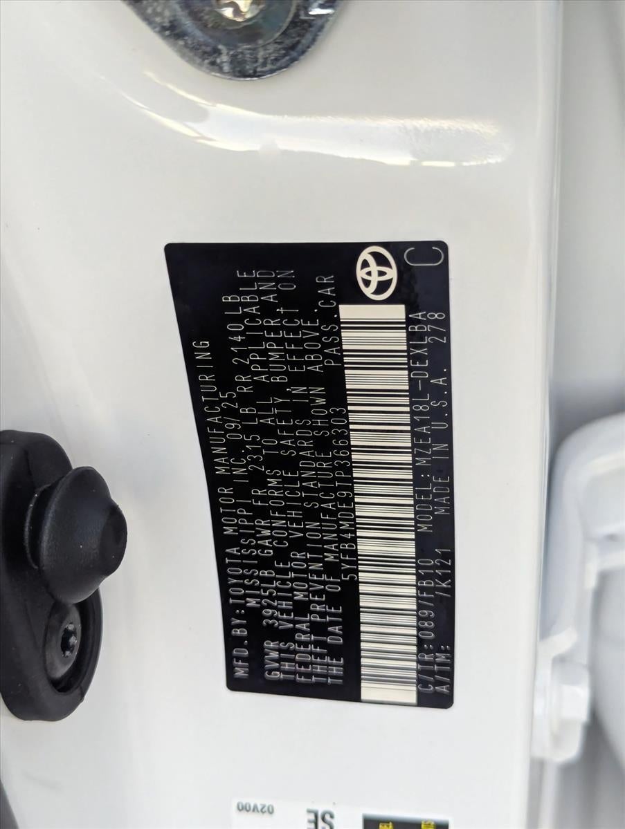 2026 Toyota Corolla LE CVT (Natl)