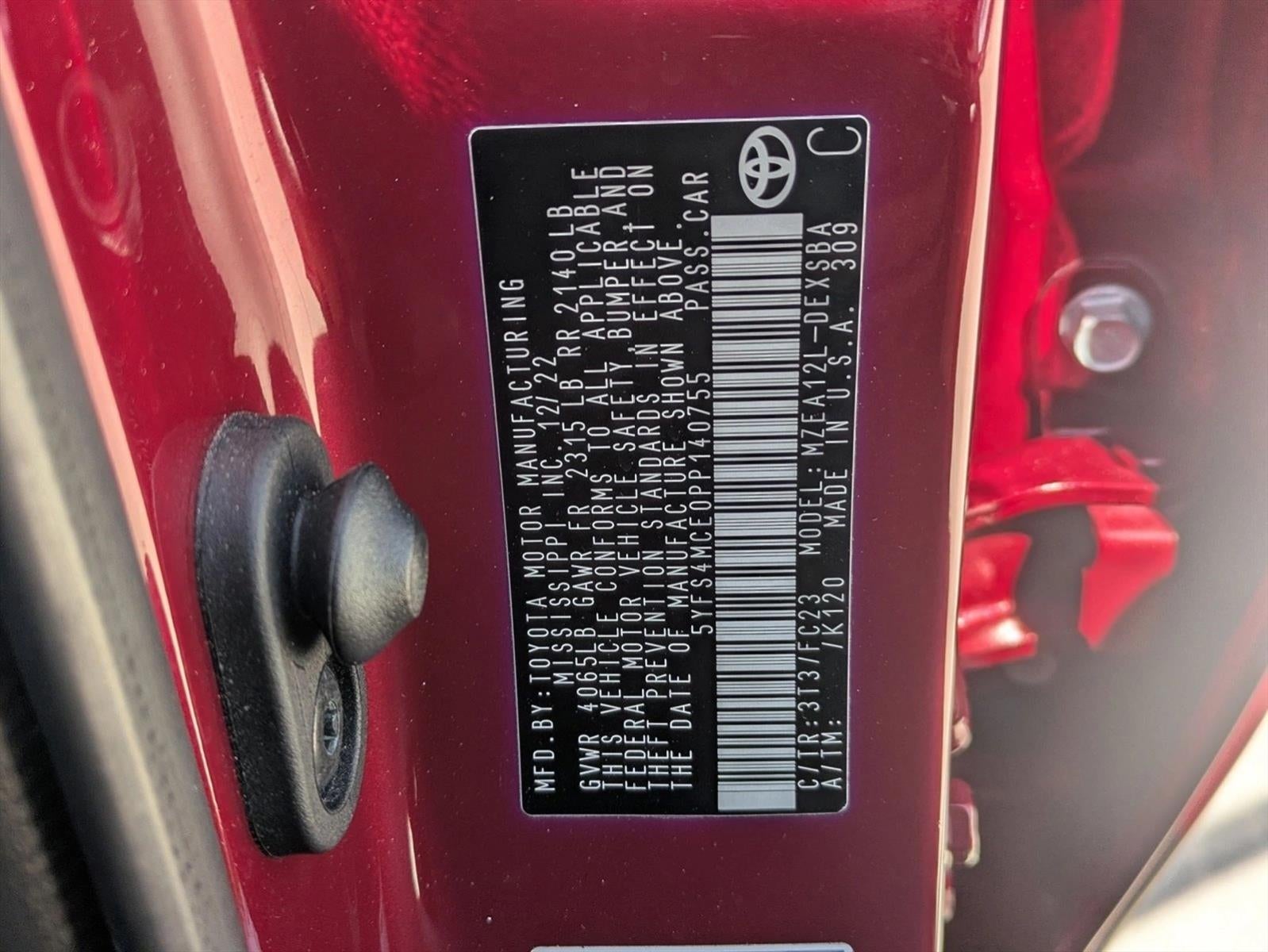 2023 Toyota Corolla SE CVT (Natl)