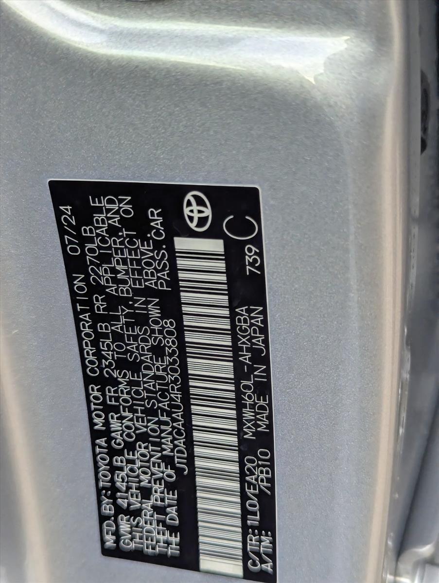 2024 Toyota Prius XLE (Natl)