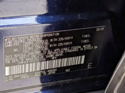 2025 Toyota RAV4 Plug-In Hybrid XSE (Natl)