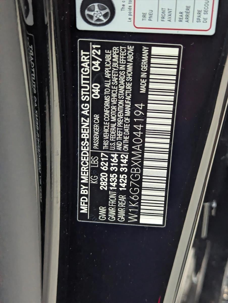 2021 Mercedes-Benz S-Class S 580 4MATIC® Sedan