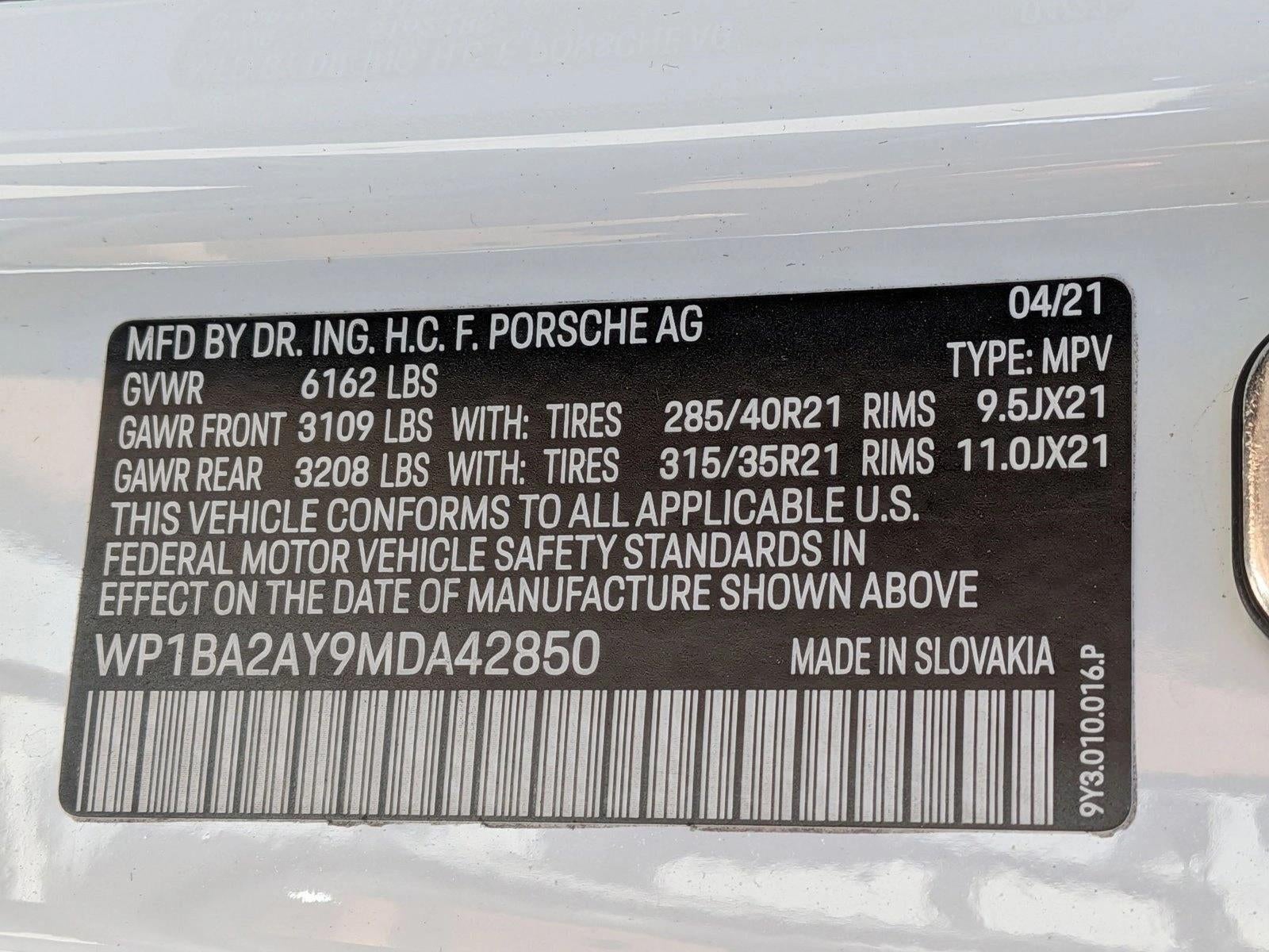 2021 Porsche Cayenne Coupe AWD