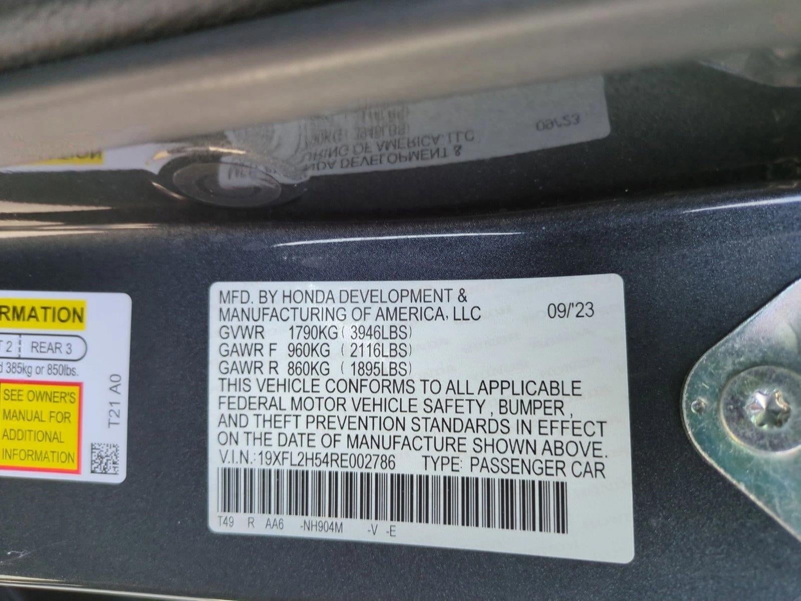 2024 Honda Civic Hatchback LX CVT