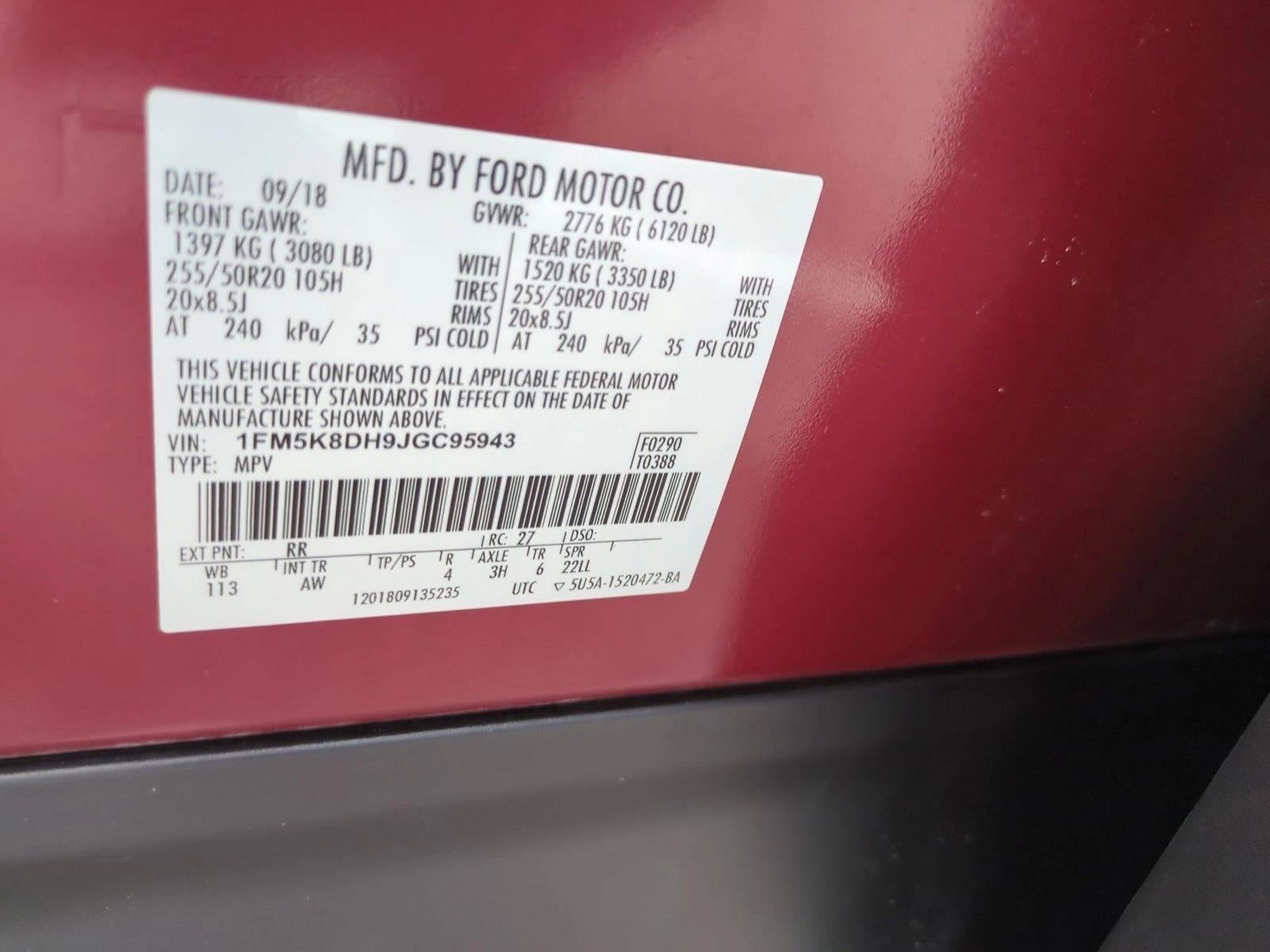 2018 Ford Explorer XLT 4WD