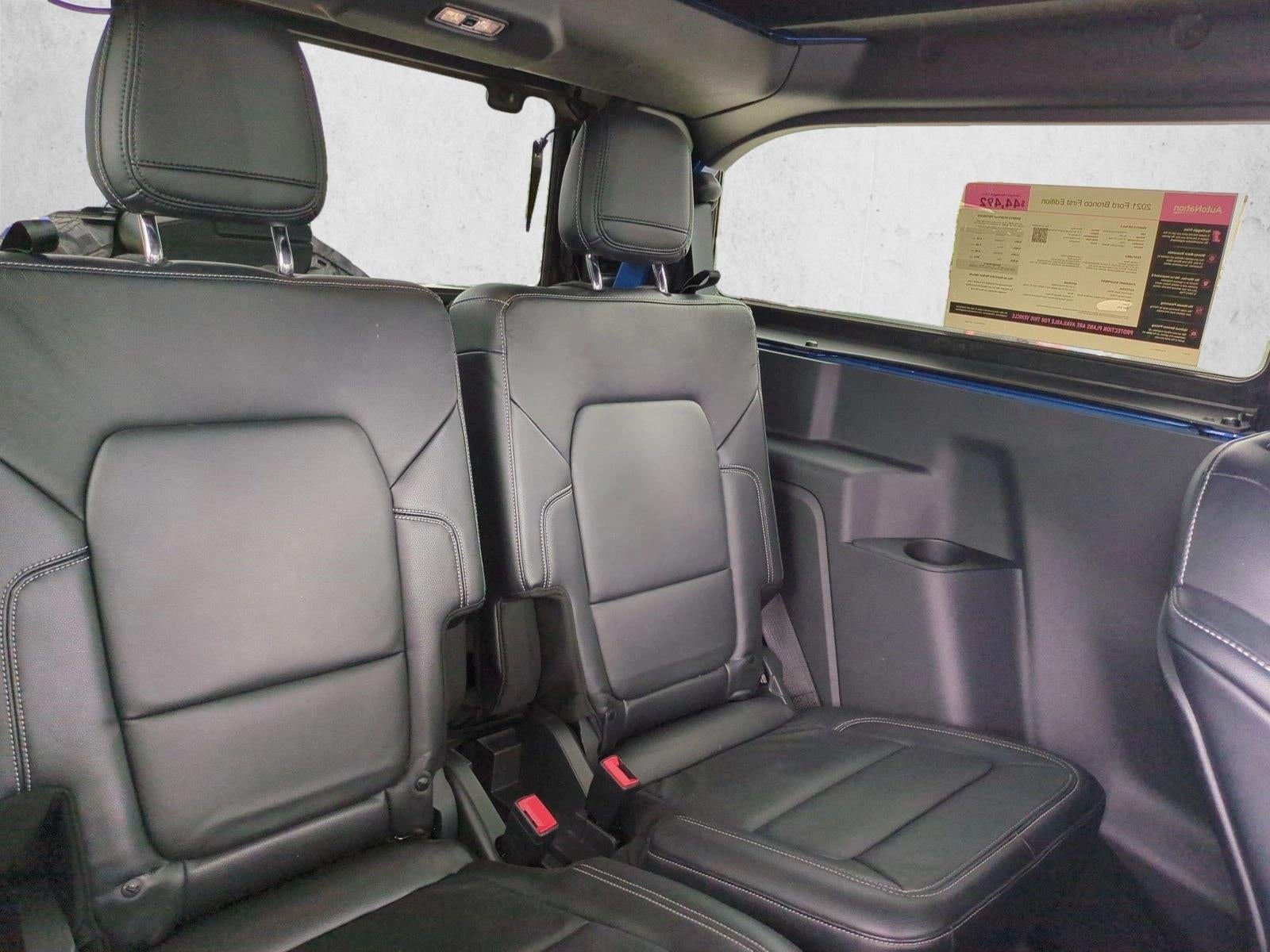2021 Ford Bronco First Edition 2 Door Advanced 4x4