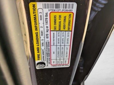 2018 Ford F-150 XLT 2WD SuperCrew 5.5' Box