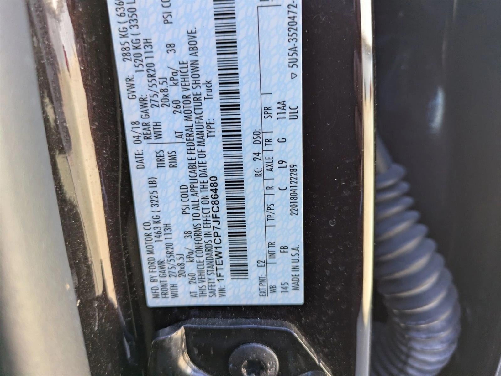 2018 Ford F-150 XLT 2WD SuperCrew 5.5' Box