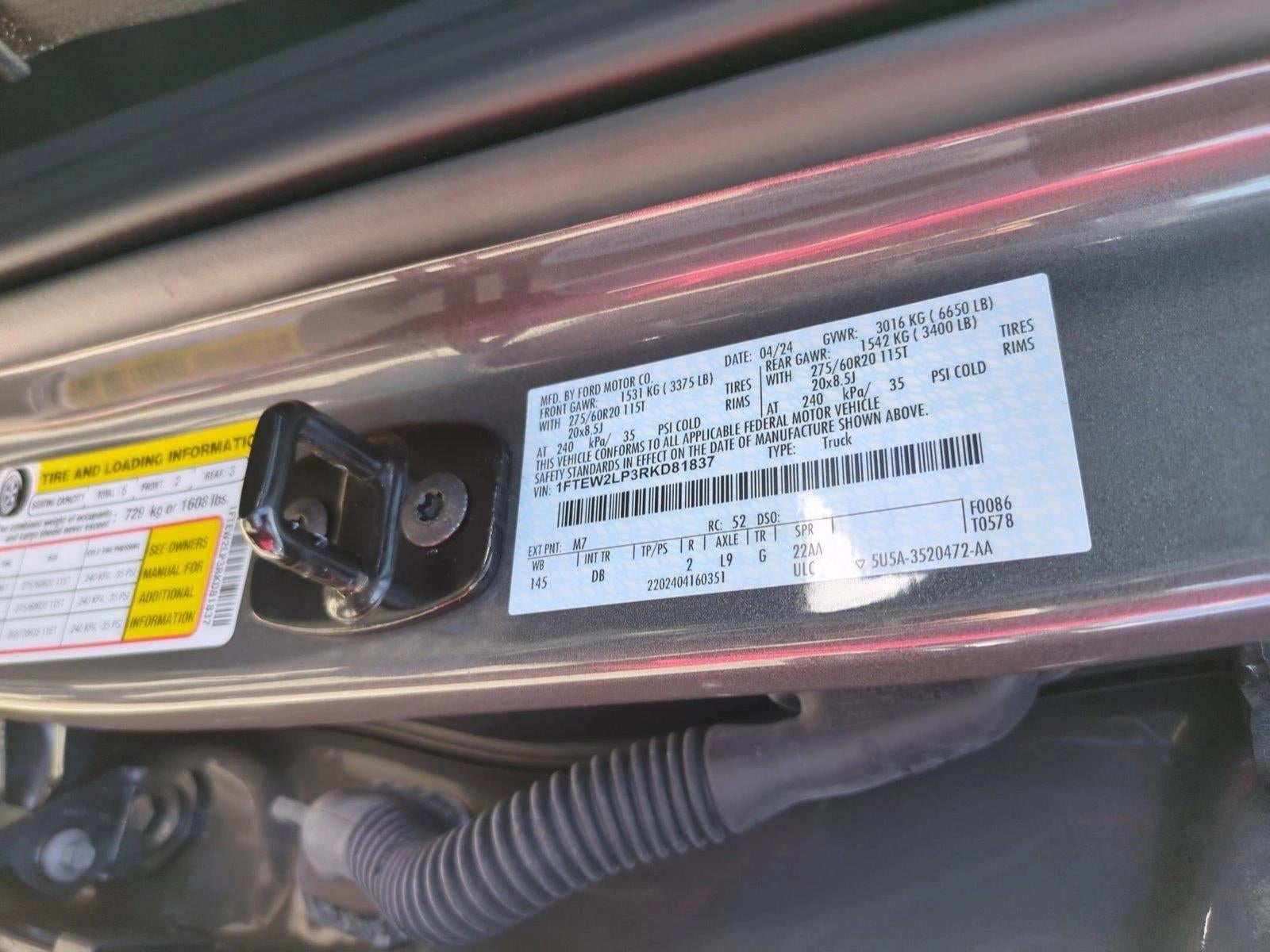 2024 Ford F-150 STX 4WD SuperCrew 5.5' Box