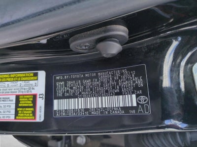 2012 Toyota Corolla 4dr Sdn Auto LE (Natl)