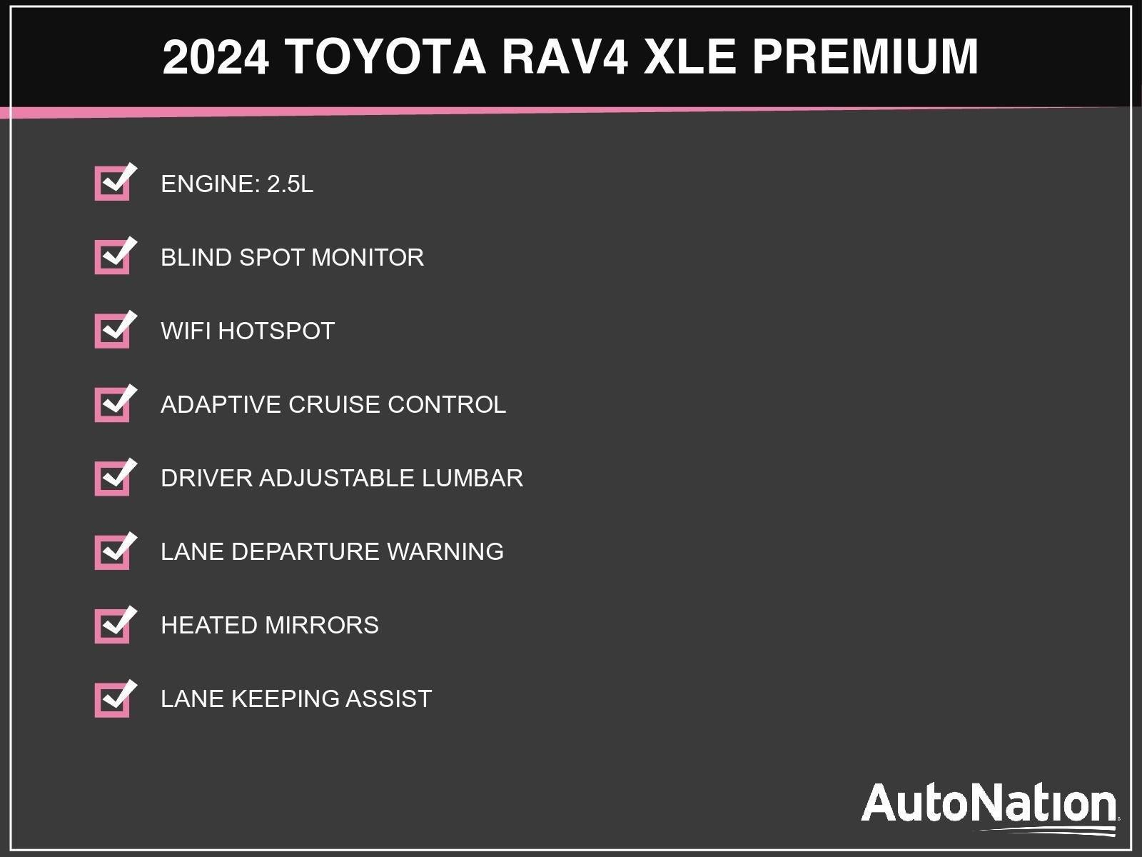 2024 Toyota RAV4 XLE Premium FWD (Natl)