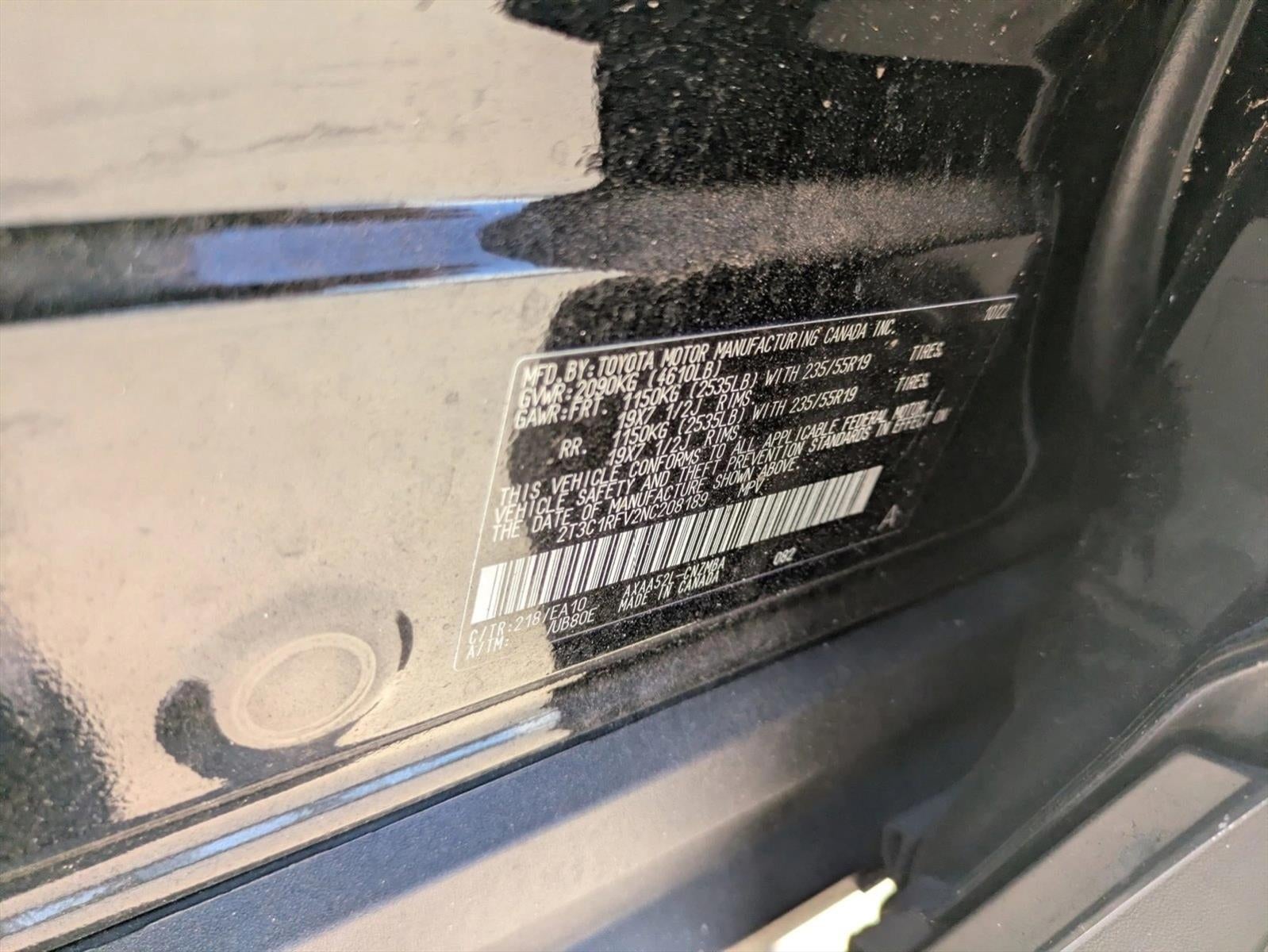 2022 Toyota RAV4 XLE Premium FWD (Natl)