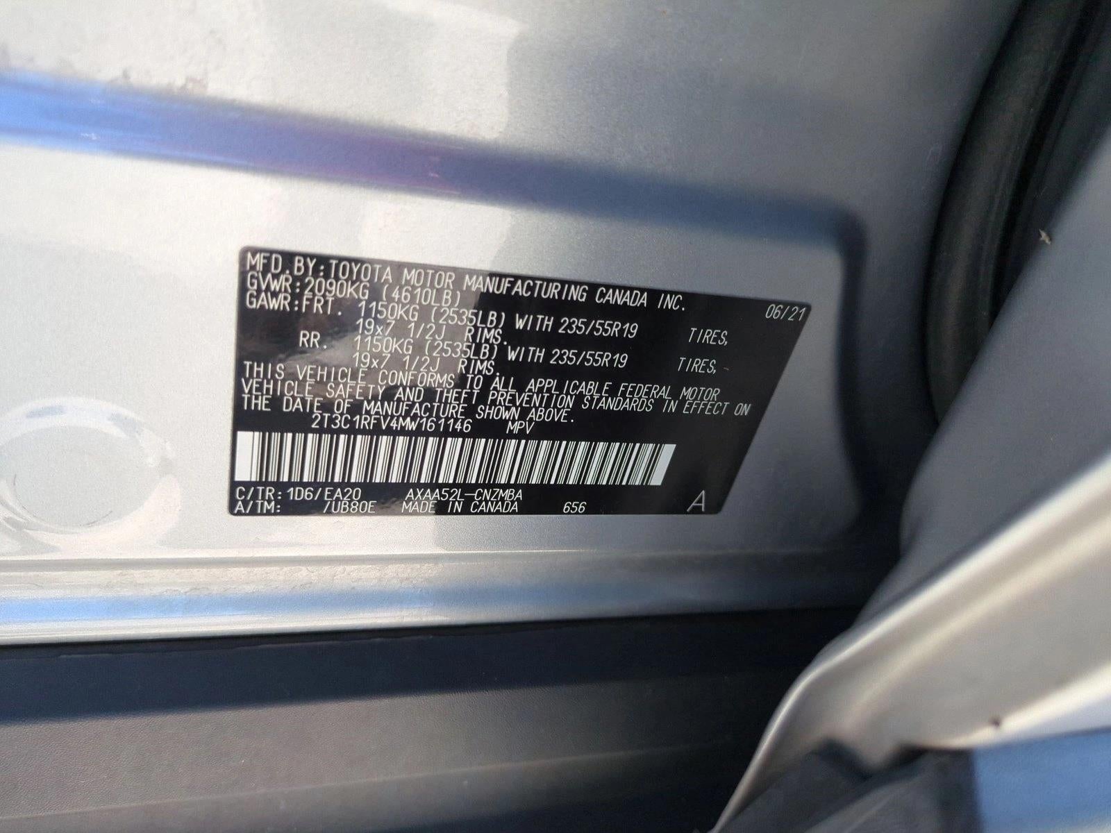 2021 Toyota RAV4 XLE Premium FWD (Natl)