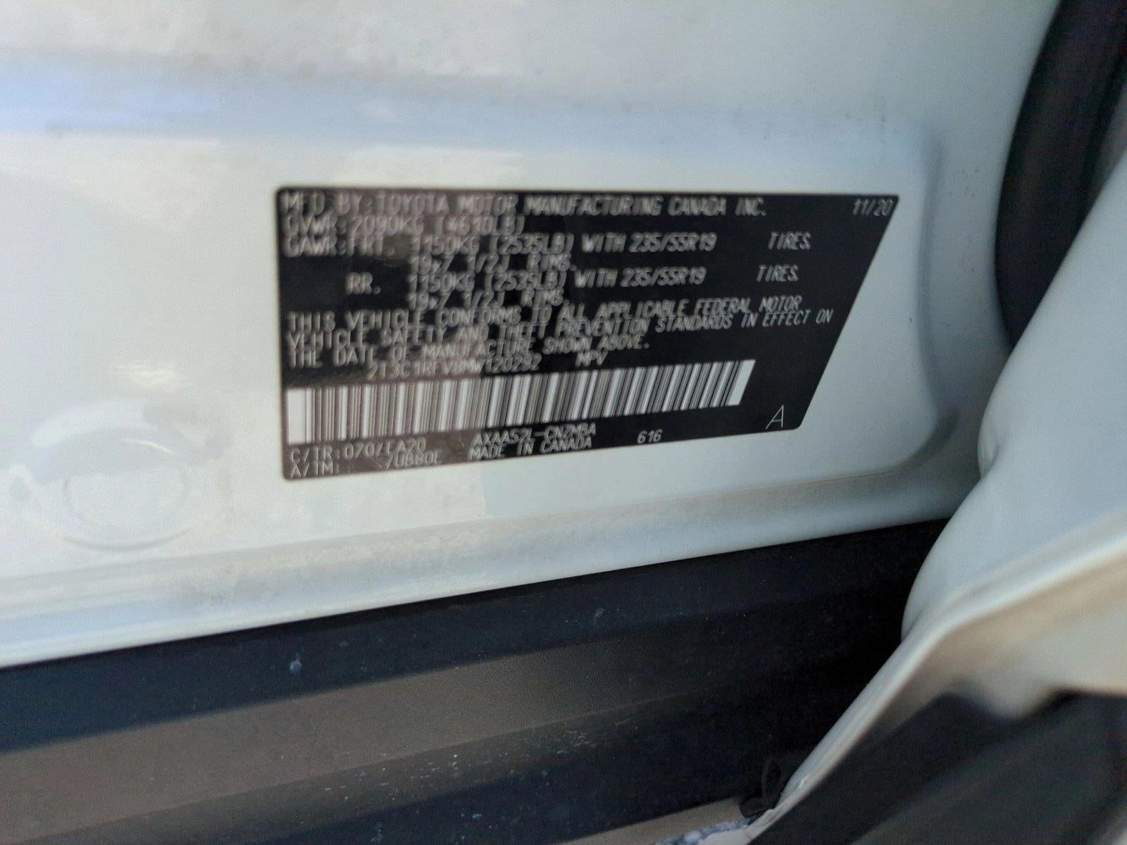 2021 Toyota RAV4 XLE Premium FWD (Natl)