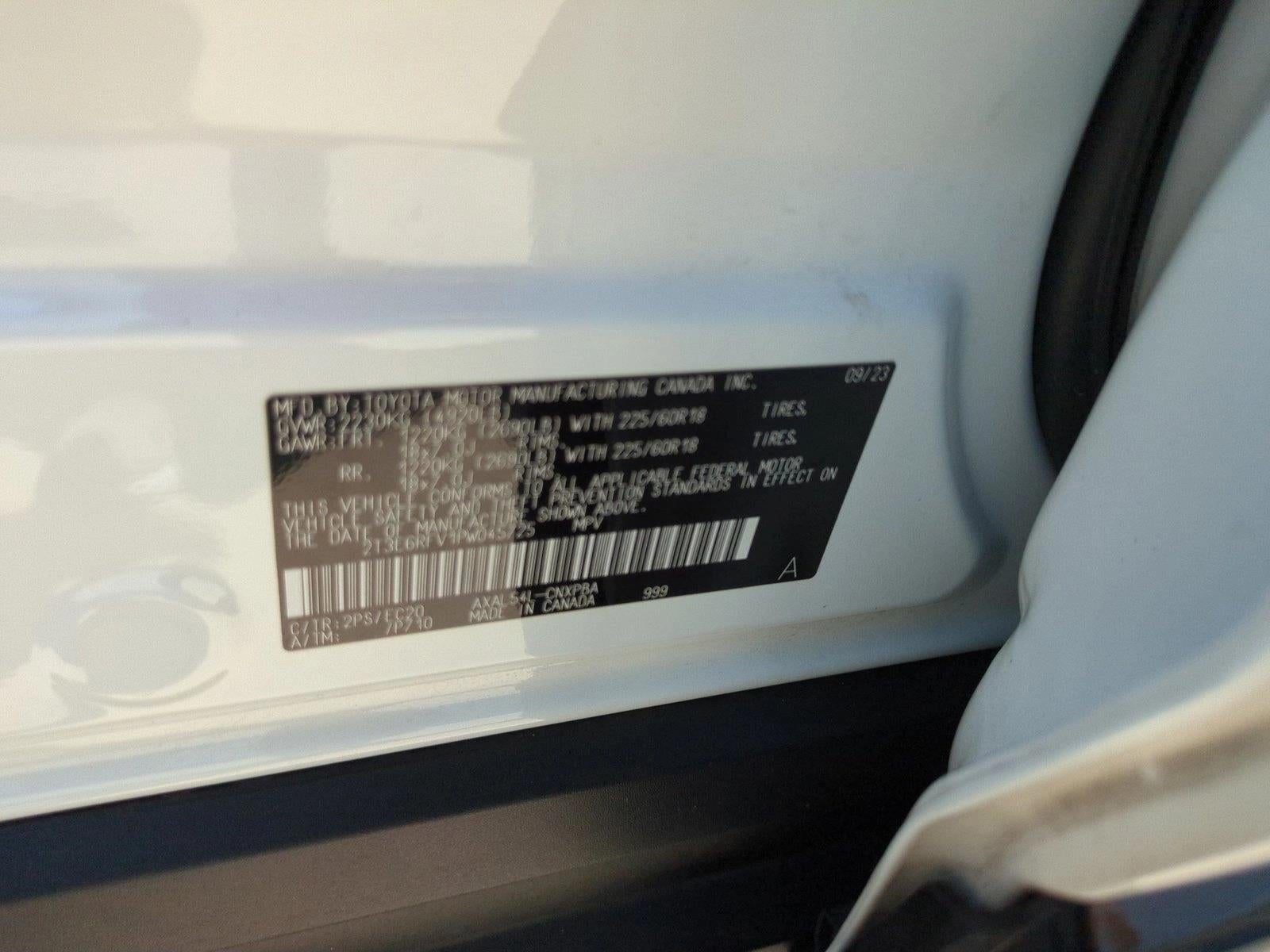 2023 Toyota RAV4 Hybrid XSE AWD (Natl)
