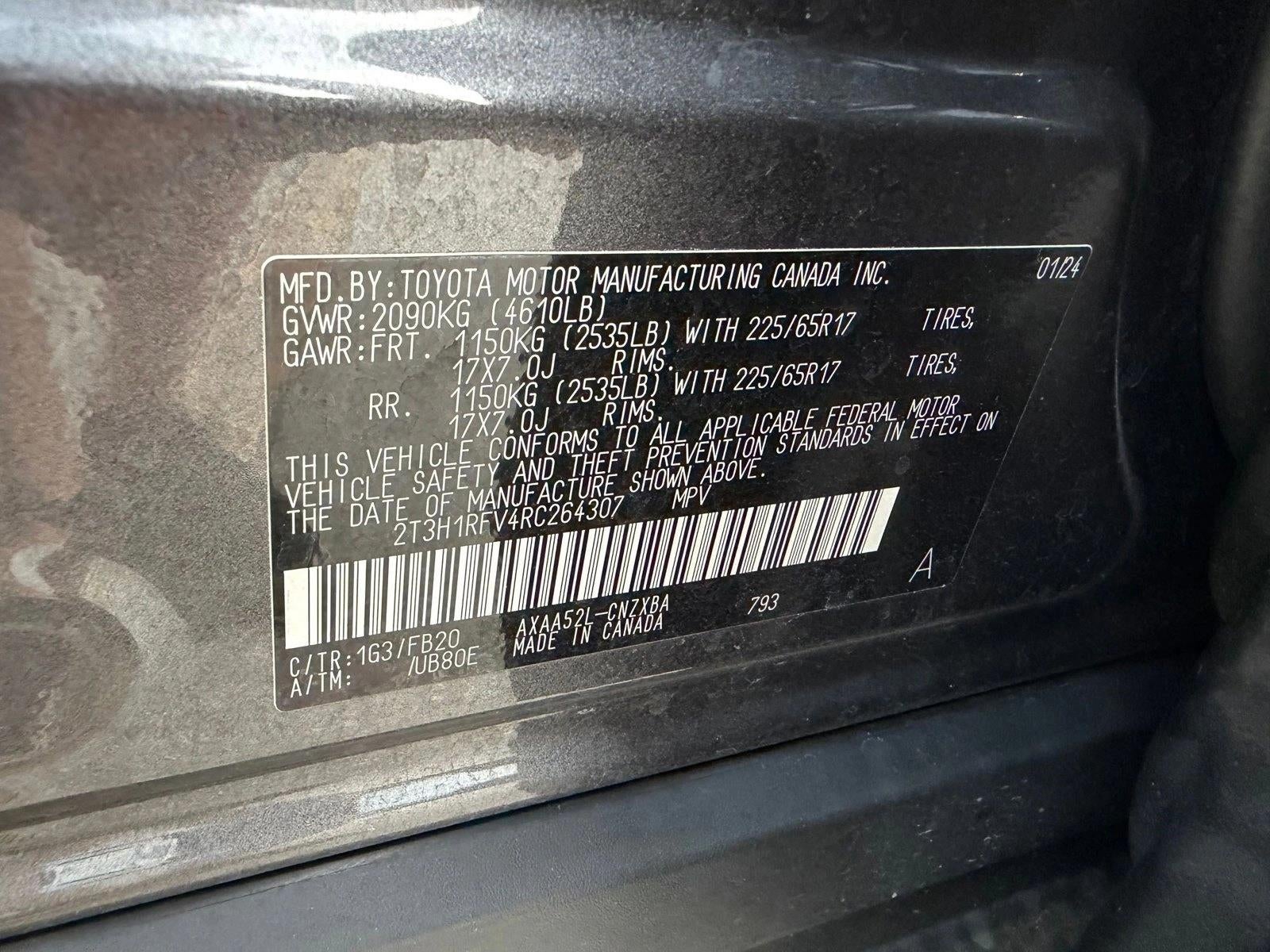 2024 Toyota RAV4 LE FWD (GS)